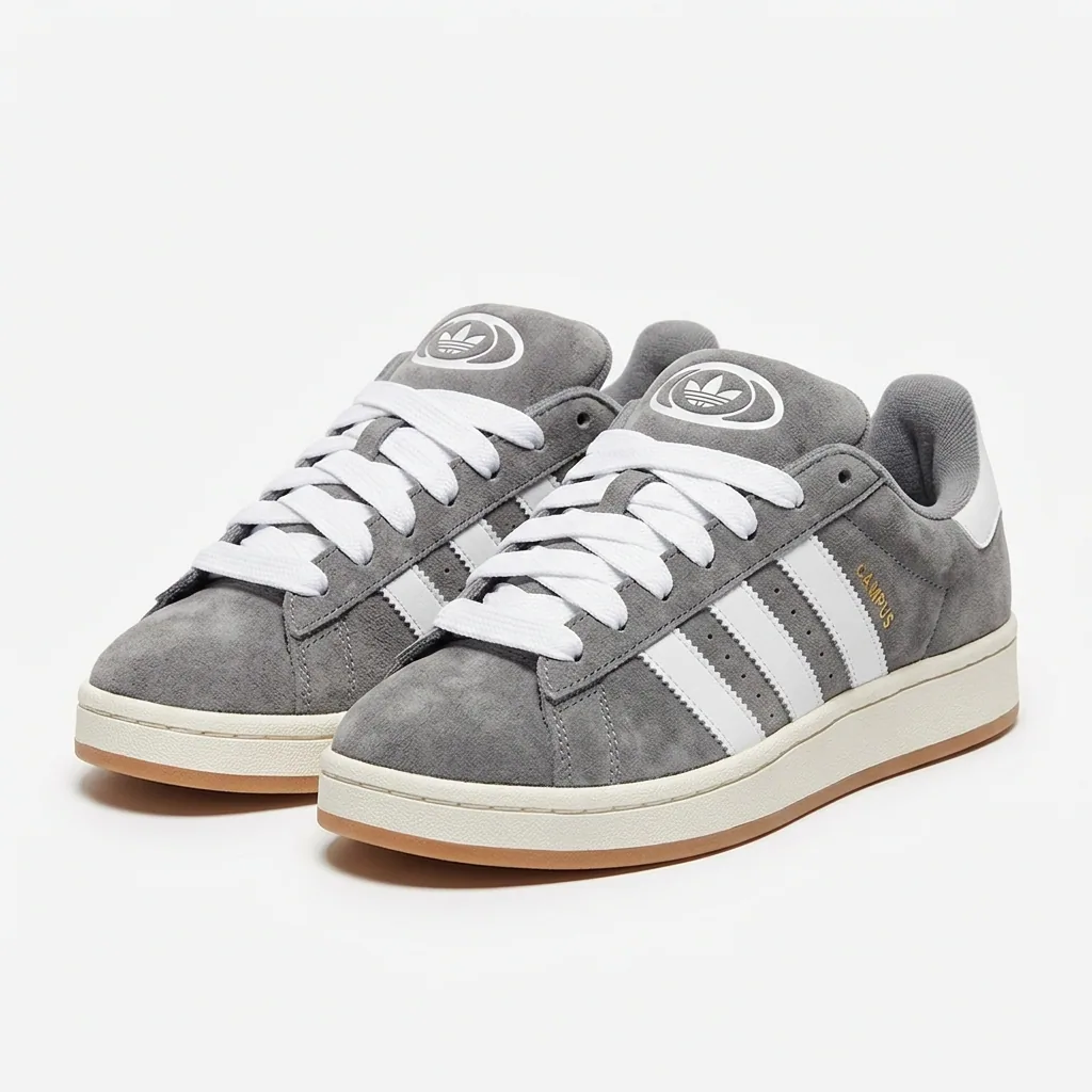 adidas Campus 00s in Grey Three / Cloud White / Off White